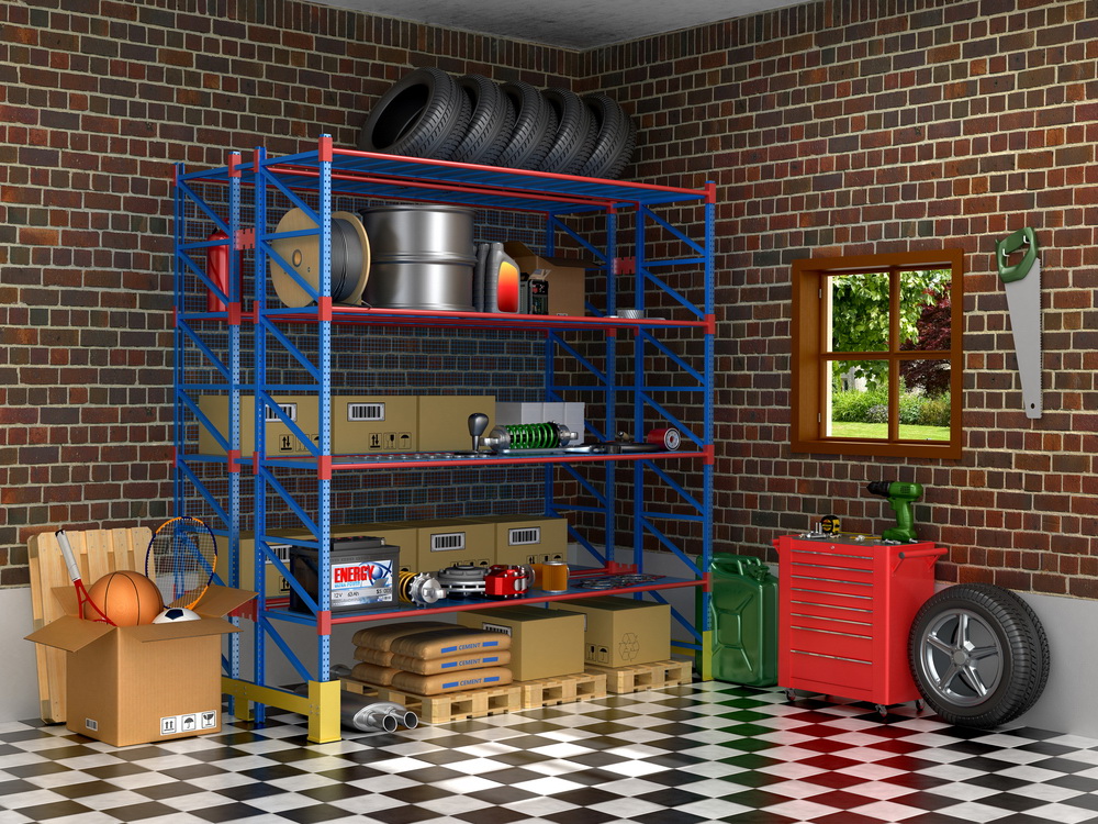 Plancher de garage et aménagement de garage
