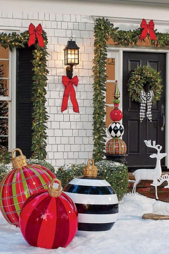 Nos idées de déco de Noël pour l'extérieur de votre maison